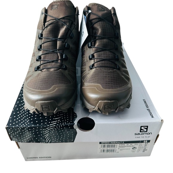 Salomon NIB Speed Assault 2 EarthBrown Unisex M10 W11 - Picture 2 of 6